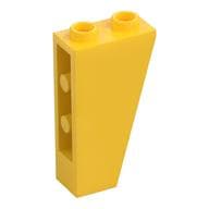 Brick Sloped Inverted 75° 2 x 1 x 3 em Amarelo