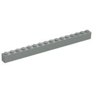Brick 1 x 16 em Cinza claro