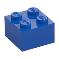 Brick 2 x 2 em Azul