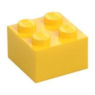 Brick 2 x 2 em Amarelo