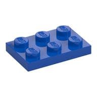 Plate 2 x 3 em Azul