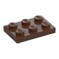 Plate 2 x 3 em Marrom