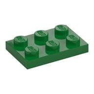 Plate 2 x 3 em Verde