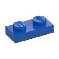 Plate 1 x 2 em Azul