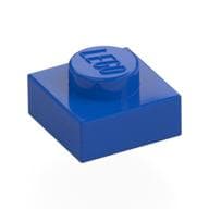 Plate 1 x 1 em Azul