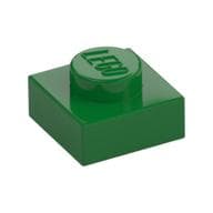 Plate 1 x 1 em Verde