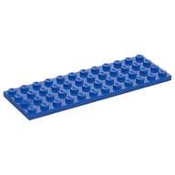 Plate 4 x 12 em Azul