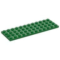 Plate 4 x 12 em Verde