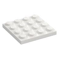 Plate 4 x 4 em Branco