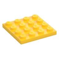 Plate 4 x 4 em Amarelo