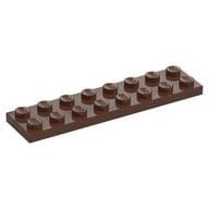 Plate 2 x 8 em Marrom