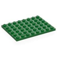 Plate 6 x 8 em Verde