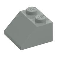 Brick Sloped 45° 2 x 2 em Cinza claro