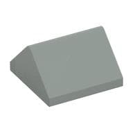 Brick Sloped 45° 2 x 2 Double em Cinza claro