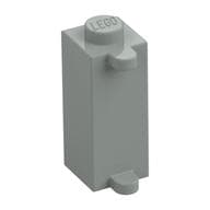 Brick Special 1 x 1 x 2 with Shutter Holder em Cinza claro