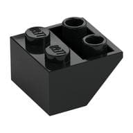 Brick Sloped Inverted 45° 2 x 2 [Ovoid Bottom Pin, Bar-sized Stud Holes]