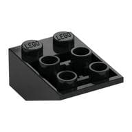 Brick Sloped Inverted 33° 3 x 2, Connections between Studs, Ovoid Bottom Pin