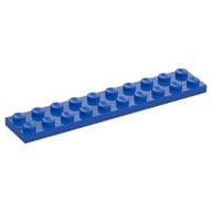 Plate 2 x 10 em Azul