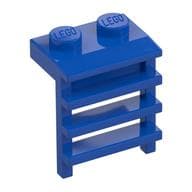 Plate Special 1 x 2 with Ladder em Azul
