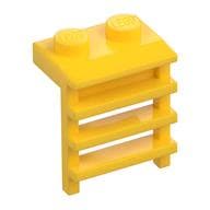 Plate Special 1 x 2 with Ladder em Amarelo