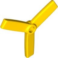 Duplo Rotor 3 Blade for Small Helicopter Body (Propeller) em Amarelo