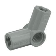 Technic Axle and Pin Connector Angled #5 - 112.5° em Cinza claro