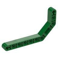 Technic Beam 1 x 11.5 Double Bent Thick em Verde