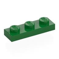 Plate 1 x 3 em Verde
