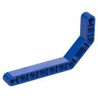 Technic Beam 1 x 11.5 Double Bent Thick em Azul