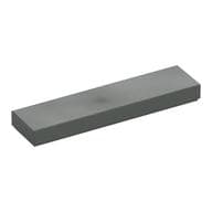 Tile 1 x 4 with Groove em Cinza escuro