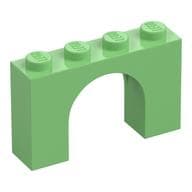 Brick Arch 1 x 4 x 2 em Verde médio