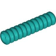 Hose, Ribbed 7mm D. 4L / 3.2cm em Turquesa escuro