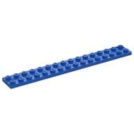 Plate 2 x 16 em Azul