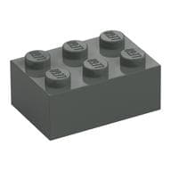 Brick 2 x 3 em Cinza escuro
