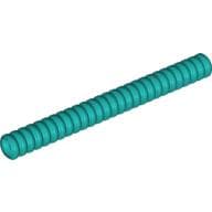 Hose, Ribbed 7mm D. 9L / 7.2cm em Turquesa escuro