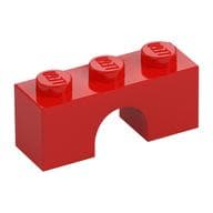 Brick Arch 1 x 3 em Vermelho