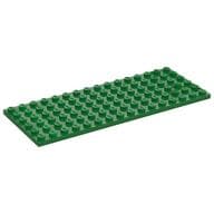 Plate 6 x 16 em Verde