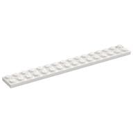 Plate 2 x 16 em Branco