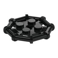 Plate Special 2 x 2 with Bar Frame Octagonal