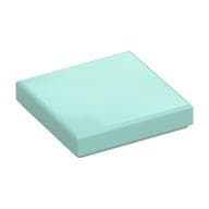 Tile 2 x 2 with Groove em Água-marinha