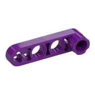 Technic Beam 1 x 4 Thin with Stud Connector em Roxo