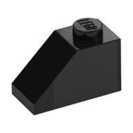 Brick Sloped 45° 2 x 1 with Bottom Pin