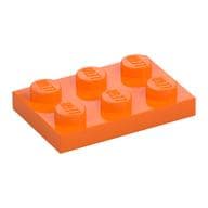 Plate 2 x 3 em Laranja