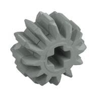 Technic Gear 12 Tooth Double Bevel em Cinza claro