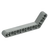 Technic Beam 1 x 9 Bent (7 - 3) Thick em Cinza claro