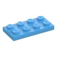 Plate 2 x 4 em Azul médio