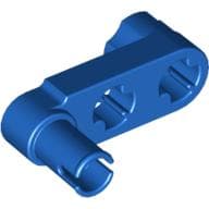 Technic Beam 3 x 0.5 Liftarm with Boss and Pin / Crank em Azul