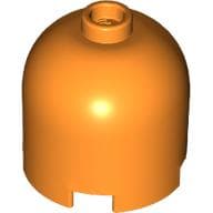 Brick Round 2 x 2 x 1 2/3 Dome Top, Blocked Open Stud