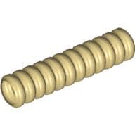 Hose, Ribbed 7mm D. 4L / 3.2cm em Bege