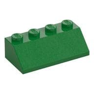 Brick Sloped 45° 2 x 4 em Verde